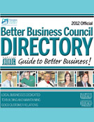 2012 2012 Better Business Council Directory 2012 Better Business Council Directory